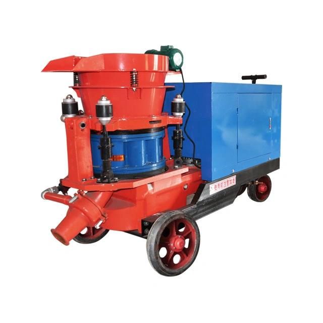 Wet Mix Hsp-7 Concrete Cement Mortar Shotcrete Machinery Factory