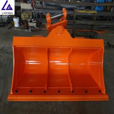 Hydraulic Incline Cleaning-up Bucket for PC100, PC120, PC130 Excavator