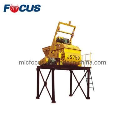 Js750 35m3/H Twin Shaft Concrete Mixer Machines Price