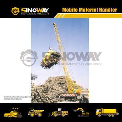 New Harbor and Port Wheeled Material Handlers with Lattice Boom for Sale