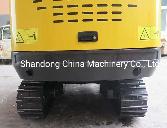 2.5 Ton Mini Digger/Crawler Excavators/Mini Excavator with Closed Heated Canopy and 3 Cylinder Engine