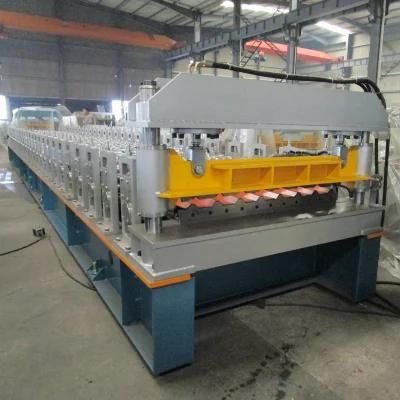 Chinese Manufacturer High Efficient Hydraulic Cutting Metal Roll Forming Machine