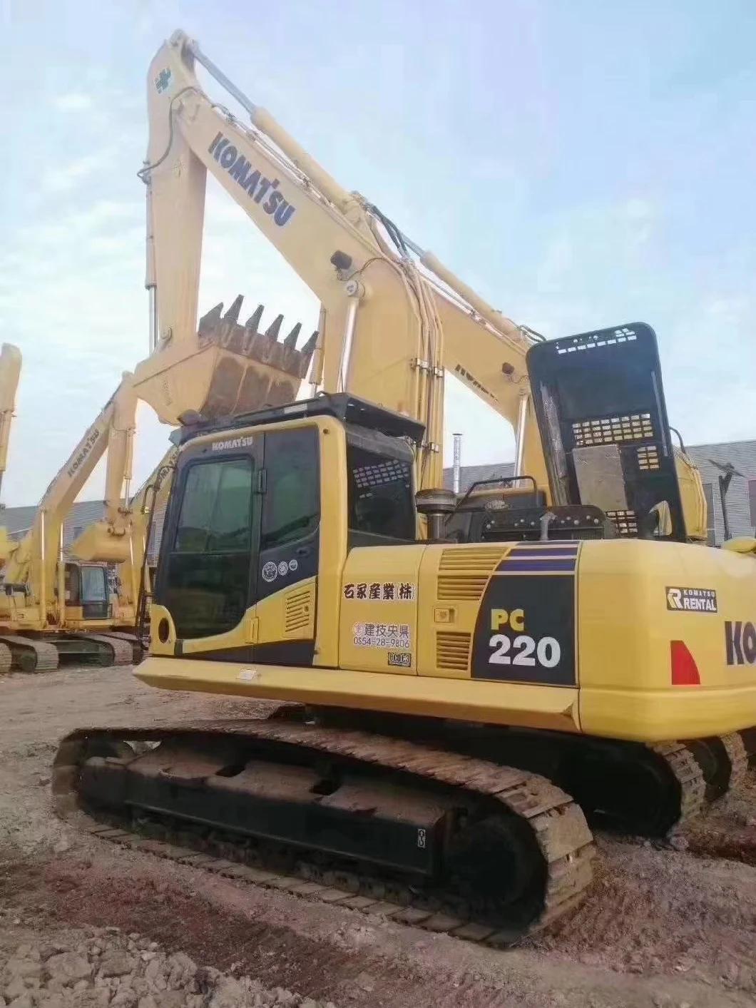 Used Komatsu PC200-8 PC220-7 PC220-8 PC200 PC300 PC350 PC130 PC160 20 Ton Mini Second Hand Crawler Excavator Japan Original Used Excavators Excavadora Usada