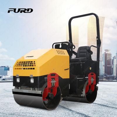 High Configuration 1.5 Ton Road Roller Vibratory Smooth Drum Rollers for Sale