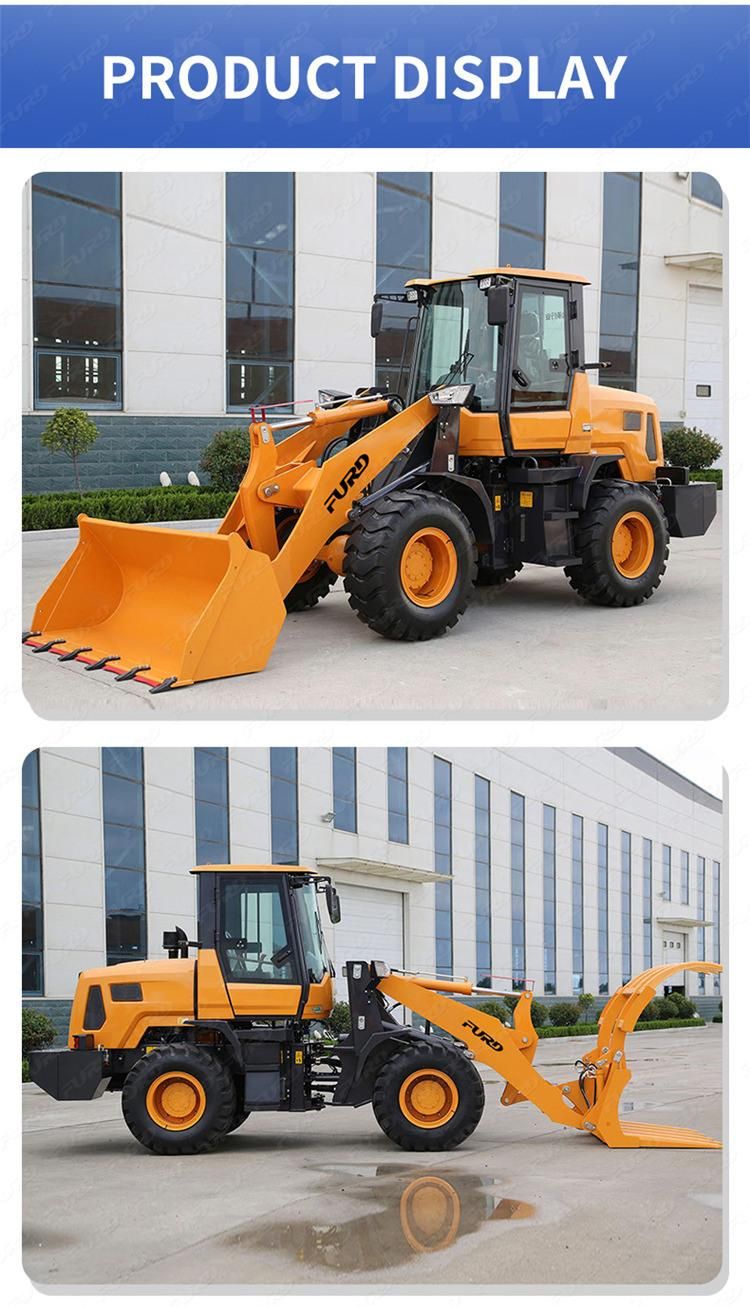 Construction Work 4.5 Ton Front End Wheel Loader