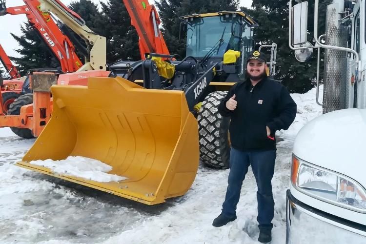 XCMG 5ton Xc948u Front Wheel Loader for North American Price