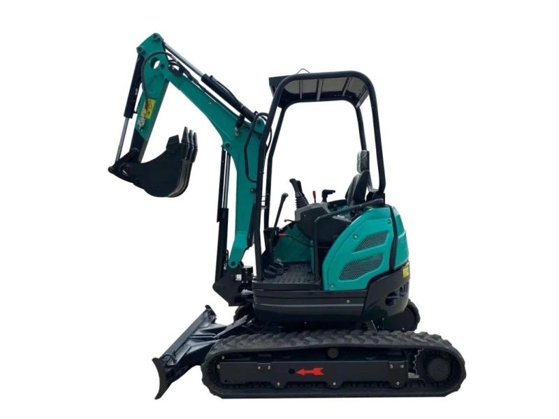 Rdt-25 2.5ton Hot Sale China Micro New Garden Small Farm Home Crawler Digger Machine Price with Rubber Track Small/Mini Excavator/Bagger0.6/0.8/1/1.4ton