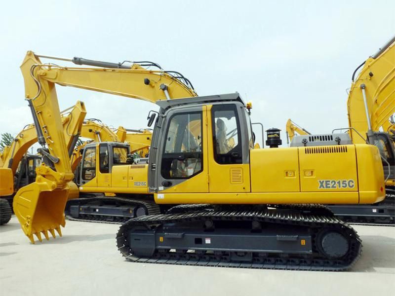 Factory Excavator Official 21.5 Ton Crawler Excavator Xe215da for Sale