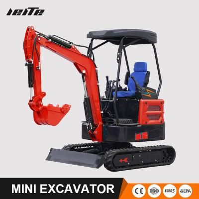 1.8 Ton Hydraulic Crawler Chinese Mini Excavator for Sale