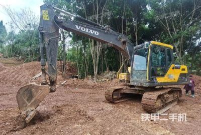 Used Mini Medium Backhoe Excavator Volvo Ec120dag Construction Machine Second-Hand