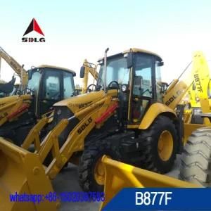 Sdlg Agricultural Small Towable Backhoe Loader B877f B877 for Sale