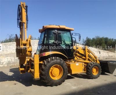 SL388 China Articulated Mini Small Compact Tractor Wheel Loader with CE