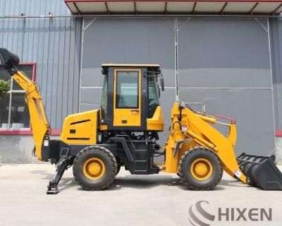 Small Wz 30-25 Tractor Front Backhoe Loader with Tree Spade
