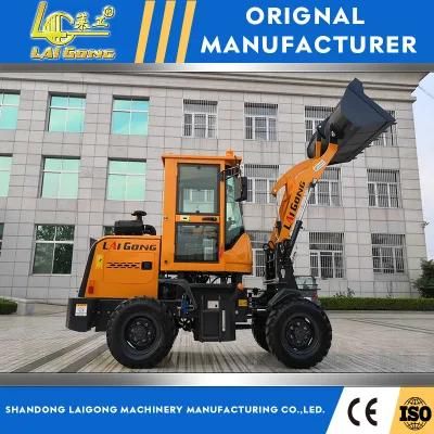 Lgcm 0.6ton Mini Small Front End Loader LG916 with Pallet Fork