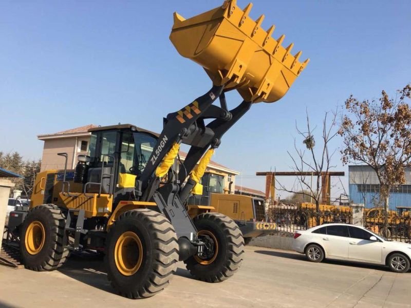 5 Ton Wheel Loader, Mini Loader, Front Loader Zl50gn with 3 M3 Bucket