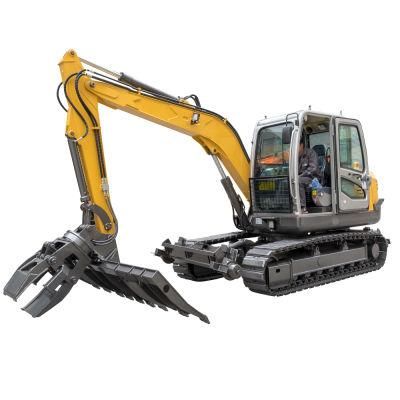 Jg80L Railway Excavator with Sleeper Changer Hirail Maintenance Machinery