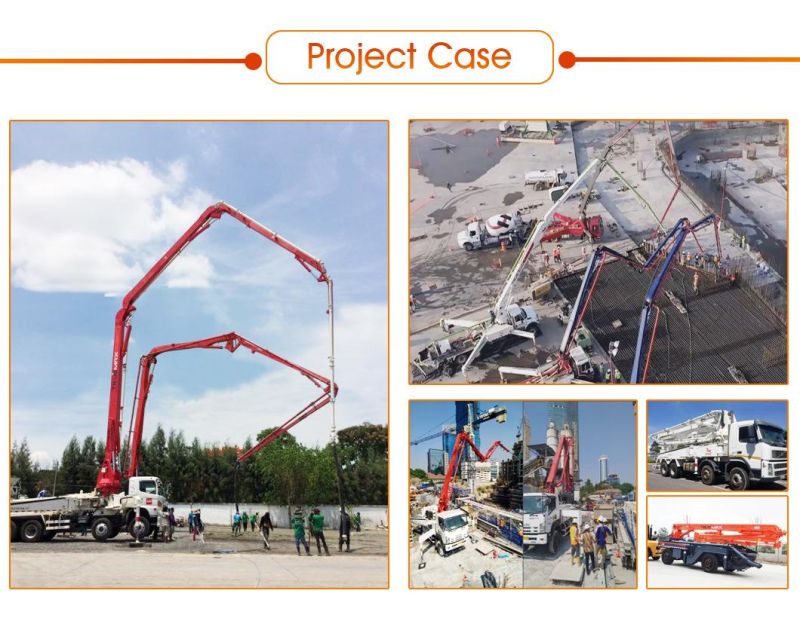 Tp43rz5 Truck Mounted Concrete Boom Pump