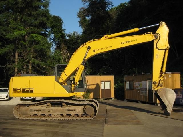 20 Ton Used Excavator Hydraulic Crawler Digger Ming Work Machine Construction Machinery Sumitomo Sh200-5 Excavatrice Excavadora Usada