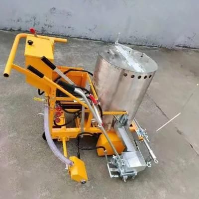 Electric Self-Propelled Thermoplastic Road Marking Machine with 100L Capacity