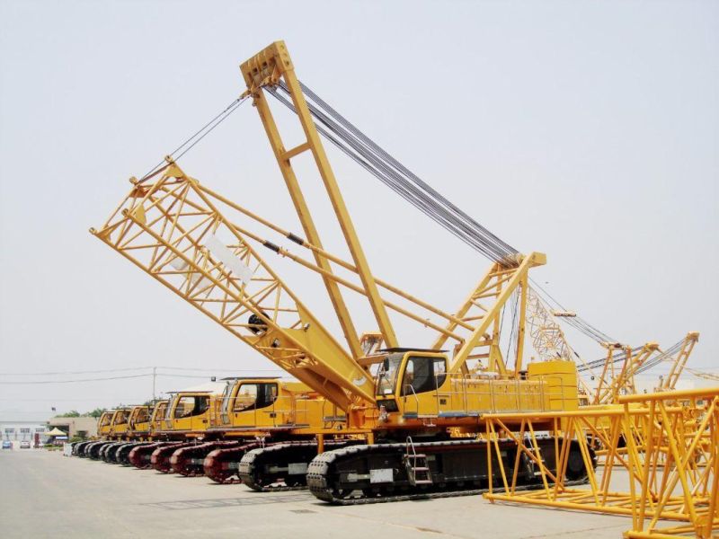 100 Ton Hydraulic Crawler Crane Truck Xgc100