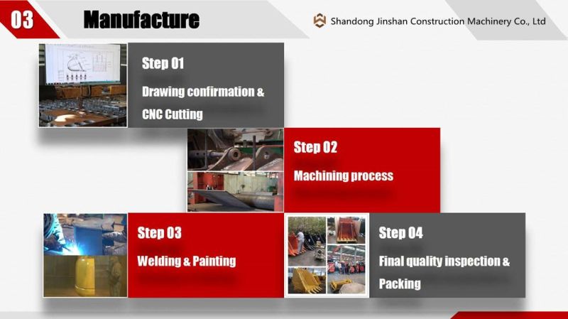 CE Certified High Strength Wear-Resistant Excavator Parts for Excavators 9-16ton Rock Splitter Excavators Ripper