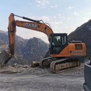 Hydrodynamic Drive Backacting Shovel Middle-Sized Used Case240 Crawler Excavator with Good Condition