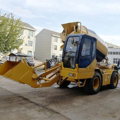 Shandong Province Self Loading Mixer, Self Loading Concrete Feeding Mixer