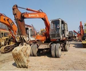 Good Condition Japan Made Second Hand Hitachi Ex60wd Wheel Excavator Used Hitachi Ec60wd Wheel Excavator for Sale