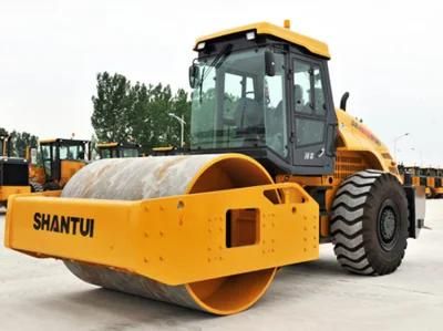 Top Quality Shantui 26 Ton Full-Hydraulic Single-Drum Vibratory Road Roller Sr26-5