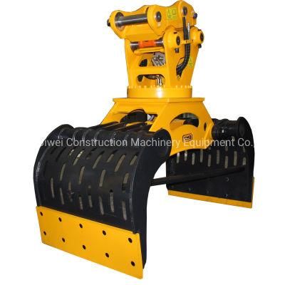 Customized Excavator Hydraulic Demolition Grapple Sorting Grab Selector Grapple