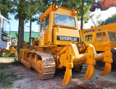 Good Condition Cat D7g Bulldozer with Ripper for Sale, Low Price Caterpillar Crawler Tractor D7g D6d High Effective