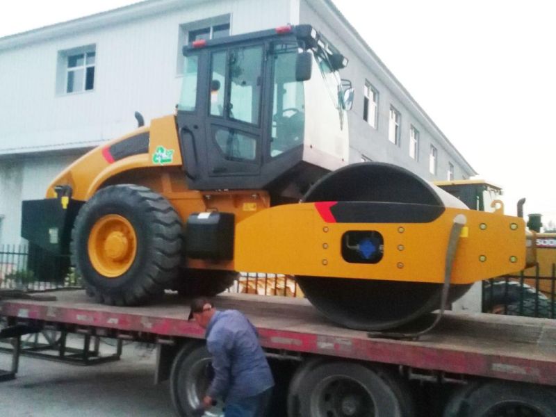 Professional Construction Machinery 16 Ton Vibration Single Drum Road Roller Xs163j with Good Price & Reliable Quality