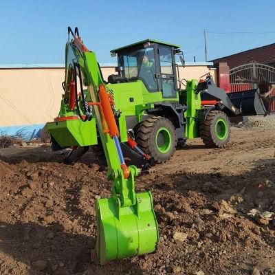 New Design Hot Selling Hydraulic Pilot Joystick Backhoe Loader with CE