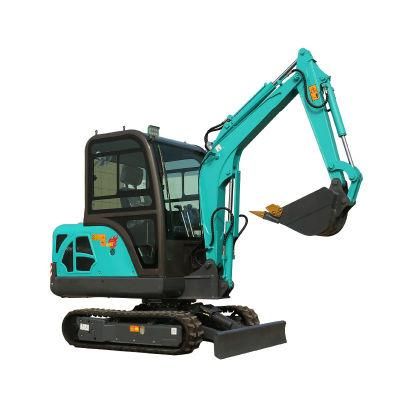 CE EPA Small Excavator Excellent Configuration Machines Mini Excavator with Hydraulic Hammer and Yanmar Engine of 2.5ton