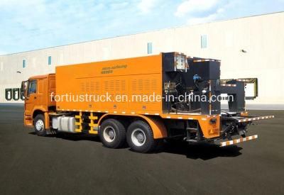 Micro Surfacing Asphalt Sealer Sprayer Slurry Sealer Truck 12m3 16cbm