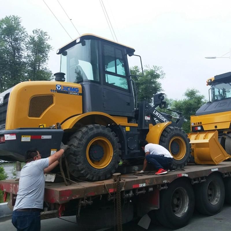 Oriemac 2ton Mini Wheel Loader Lw200kv Small Loader for Sale