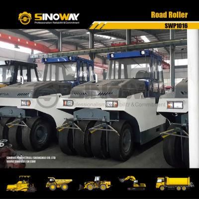 Cummins Engine 16ton Hydraulic Pneumatic Tyre Roller with Factory Price