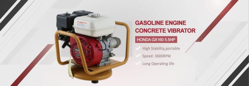Portable Concrete Vibrator Eco-Friendly High Frequency Petrol Engine Concrete Vibrator