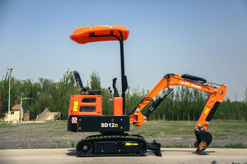 China Free Shipping 1ton Mini Crawler Excavator Hot Sale in Thailand