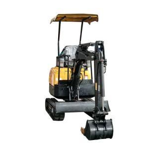 Small Hydraulic Excavator Digger Mini Excavator 1.8 Ton