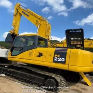 Japanese Brand Used Komatsu PC220-7 22 Ton Crawler Excacator with Good Price