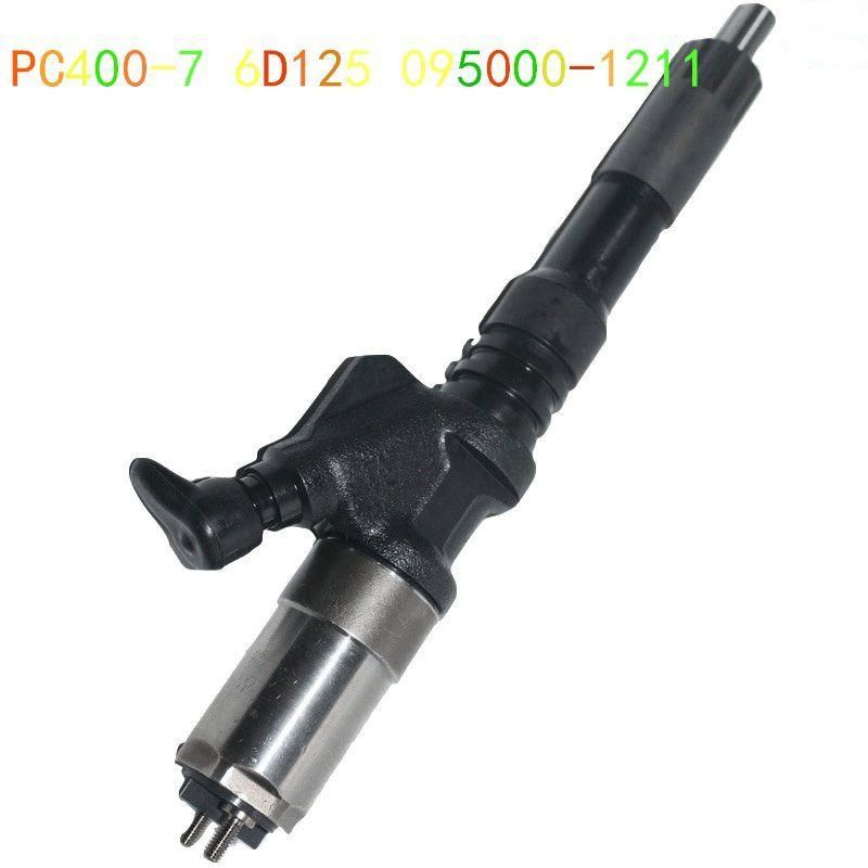 PC400-7 Excavator 6D125 Diesel Engine Parts Fuel Injector