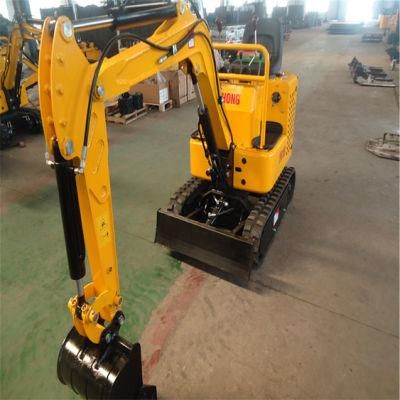 1.0ton New Hydraulic Small Backhoe Crawler Bucket Excavator