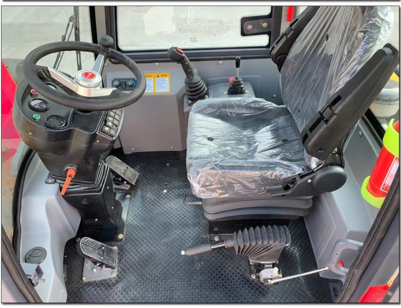 European Design Compact Wheel Loader with EPA Euro 5 Engine