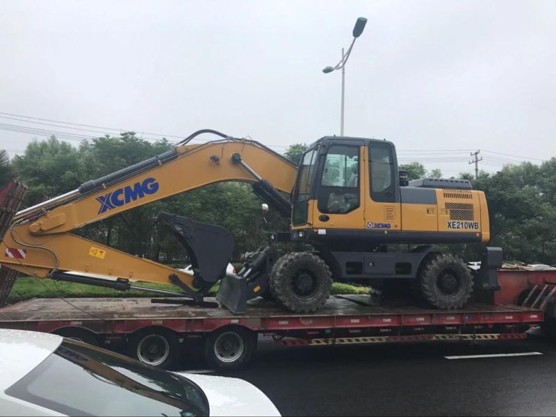 Official Semi-Autonomous Wheeled Excavator Xe150wb