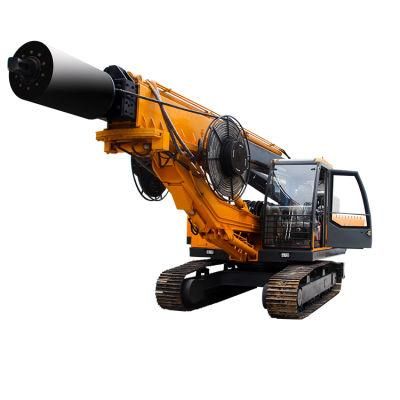 30m Drilling Depth Crawler-Type Rotary Travelling Pile Driver Crawler DTH Drilling Machine Rig