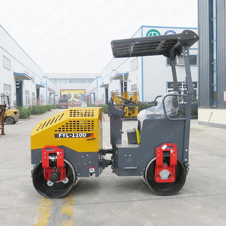 Excellent Durability 2.5 Ton Double Drum Roller Vibratory Asphalt Road Roller