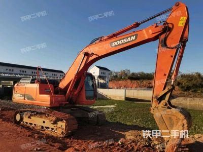 Used Mini Medium Backhoe Excavator Doushan Dh215-9e Construction Machine Second-Hand