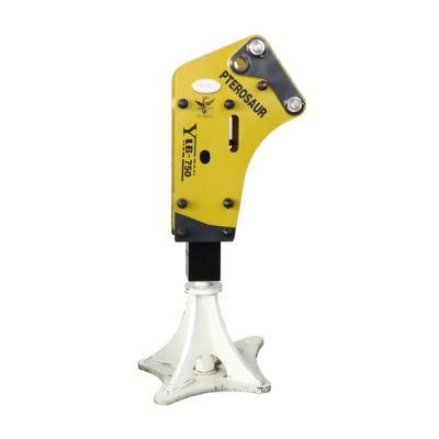 Side Type Hydraulic Rock Breaker Hammer for 6-9ton Excavator