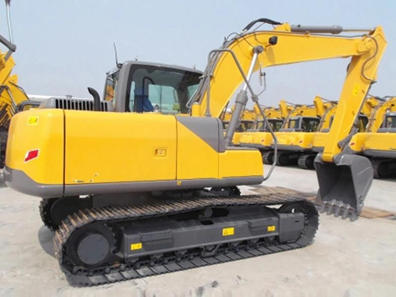 China New 13.5ton Small Crawler Excavator for Sale